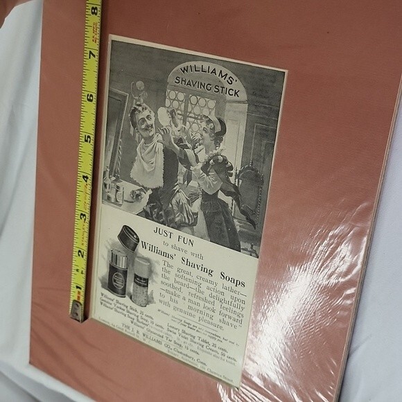 Williams Shaving Stick Advertisement 1898 Vintage barber ad - Picture 3 of 10